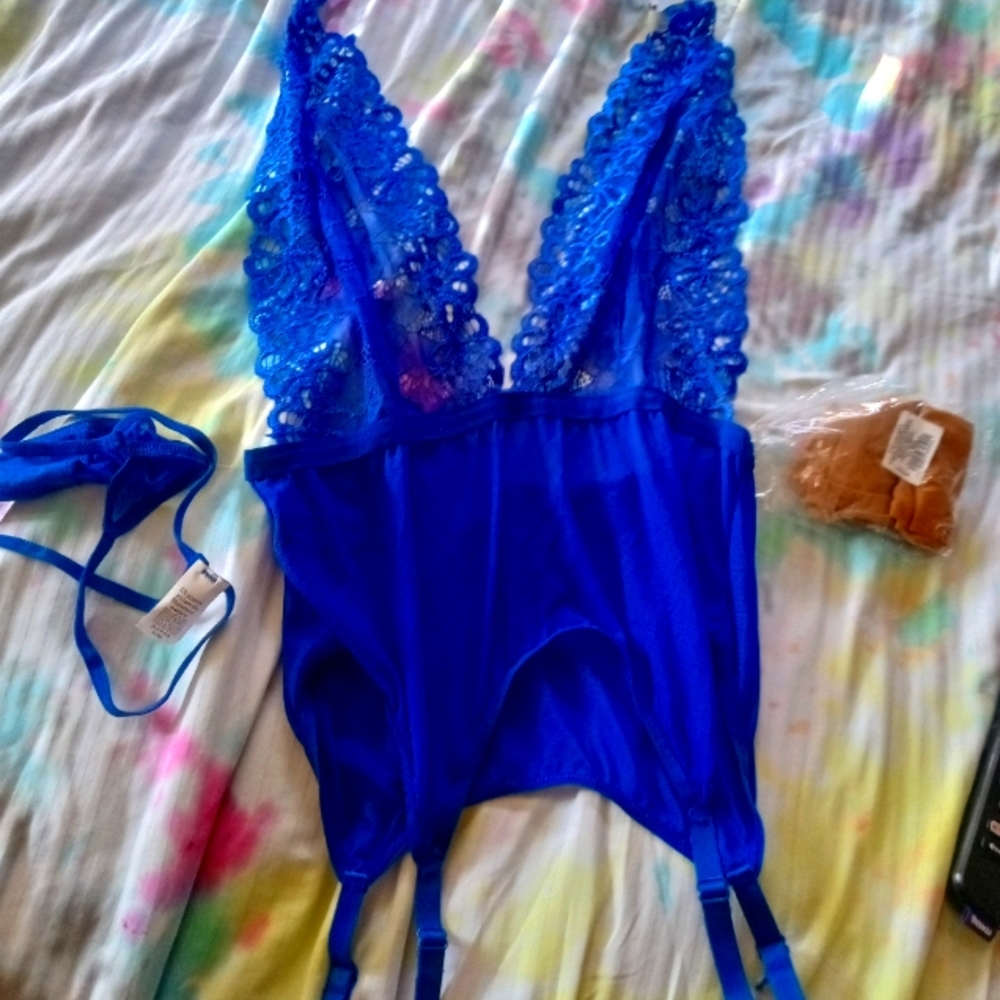 Blue teddy